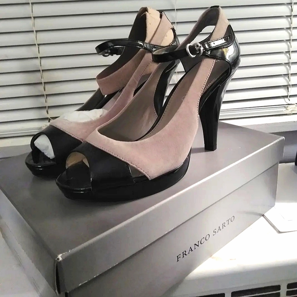 NIB Franco Sarto Peep-toe Heels!👠 size 8